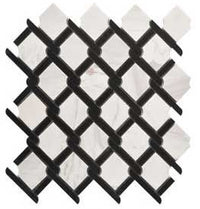 Schwarze_Greten_Marmor_Weiss_Mosaik_Fliese_Platte