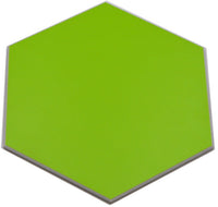 Selbstklebende Hexagon Fliese Grün