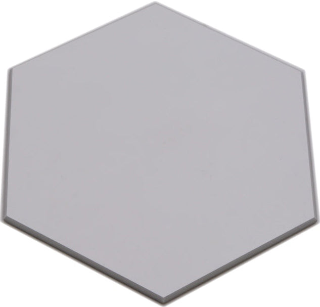 Selbstklebende Hexagon Fliese Grau