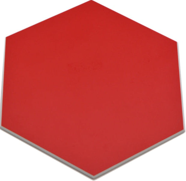 Selbstklebende Hexagon Fliese Königs Rot