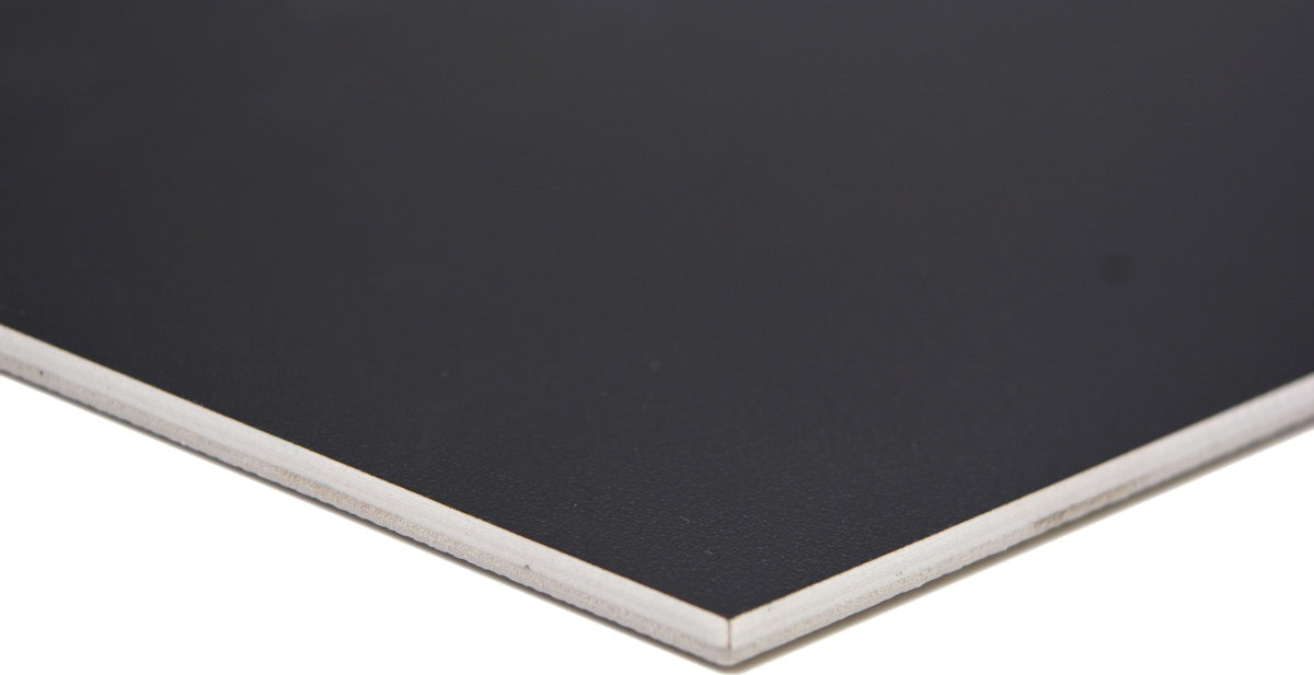 Selbstklebende Hexagon Fliese Schwarz Plättli