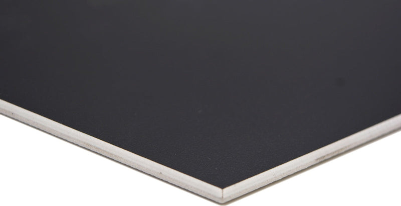 Selbstklebende Hexagon Fliese Schwarz Plättli