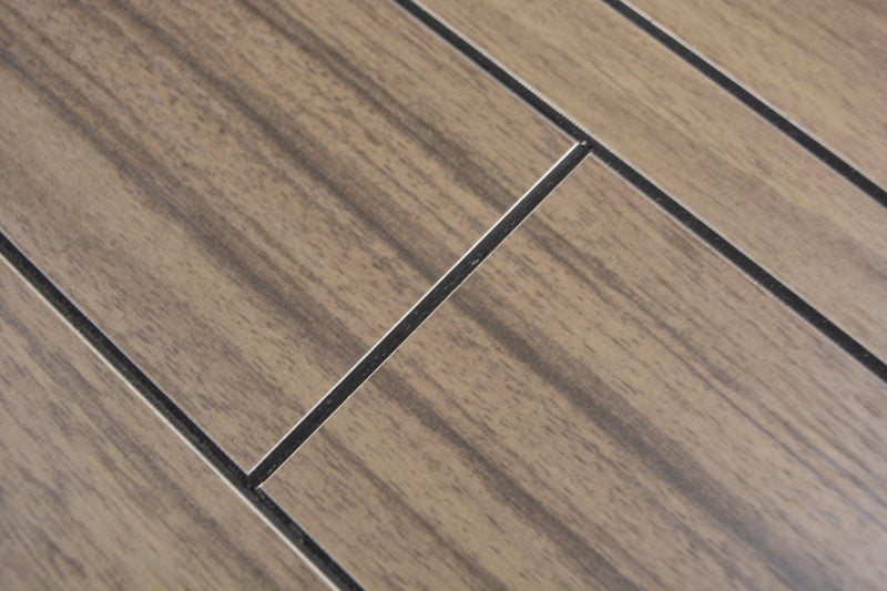 Selbstklebende Holz Optik Mosaikfliese Metall Braun Plättli