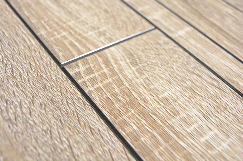 Selbstklebende Holzoptik Mosaikfliese Metall Ziegel Design Küche