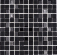 Selbstklebende Mosaikfliese Mitternachts Schwarz