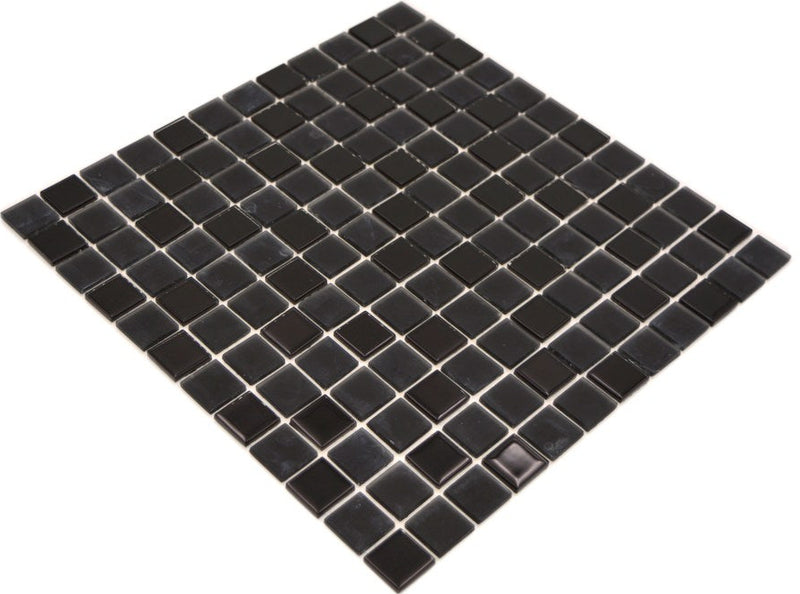 Selbstklebende Mosaikfliese Mitternachts Schwarz Küche & Bad