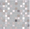 Selbstklebendes Mosaik Silber Mix 