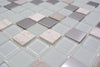 Selbstklebendes Mosaik Silber Mix Küche und Bad