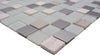 Selbstklebendes Mosaik Silber Mix Metall