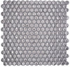 Silber Knopf Keramik Mosaikfliese