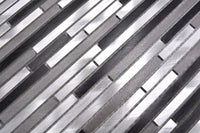 Silber Metall Kit Kat Mosaikfliese