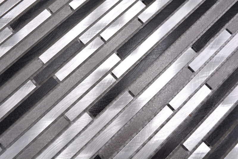 Silber Metall Kit Kat Mosaikfliese