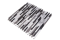 Silber Metall Kit Kat Mosaikfliese - Wand Fliesen Schweiz