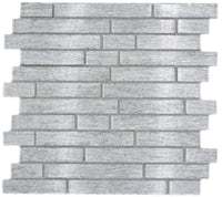 Silber Stab Mosaikfliese