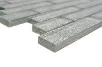 Silber Stab Mosaikfliesen