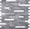 Silber Stein Mix Selbstklebende Mosaikfliese