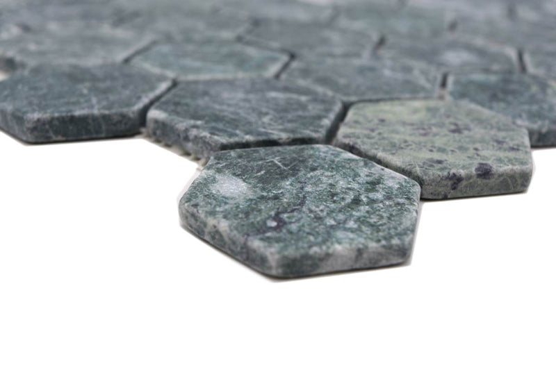Grün Marmor Hexagon Mosaikfliese Sechsck Fliese