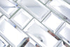Spiegel Glas Mix Mosaikfliese 298 x 298 mm 3D