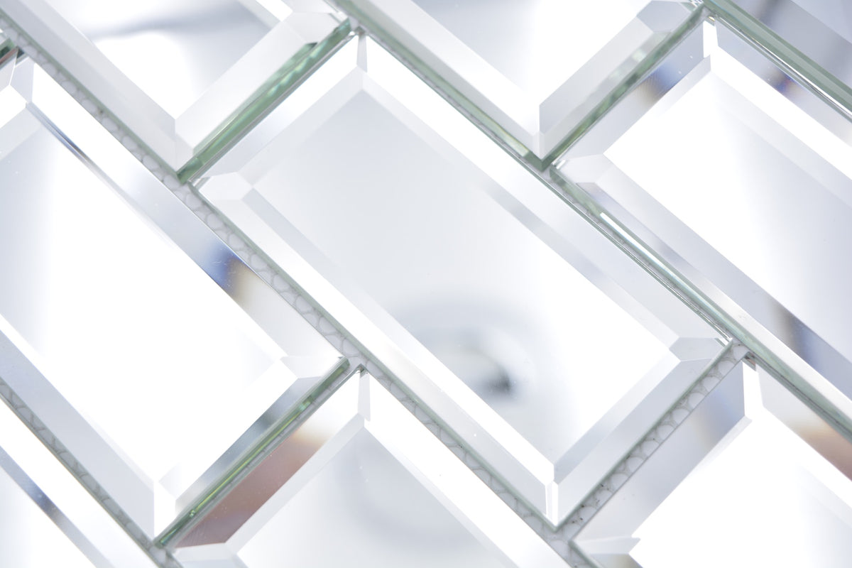 Spiegel Glas Mosaikfliese 298 x 298 mm Mirror 