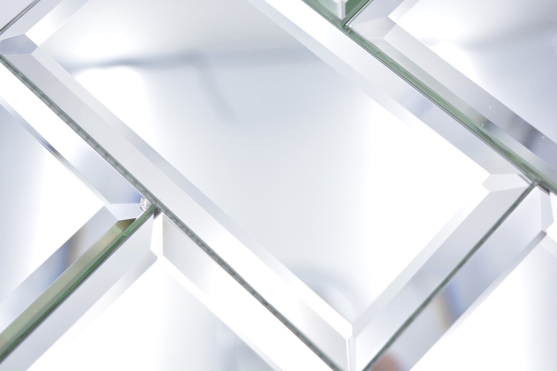 Spiegel Glas Rechteck Mosaikfliese 298 x 298 mm 3D