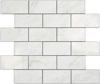 Steinoptik Ziegel Plättli Weiss Selbstklebend