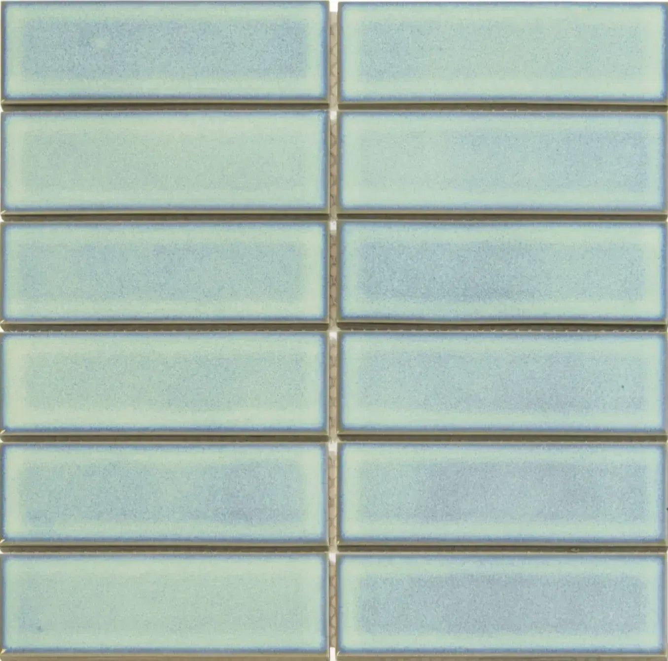 Türkis Grün Metro Porzellan Mosaikfliese