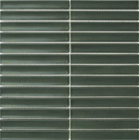 Tannen Grün Kitkat Stick Porzellan Mosaikfliese
