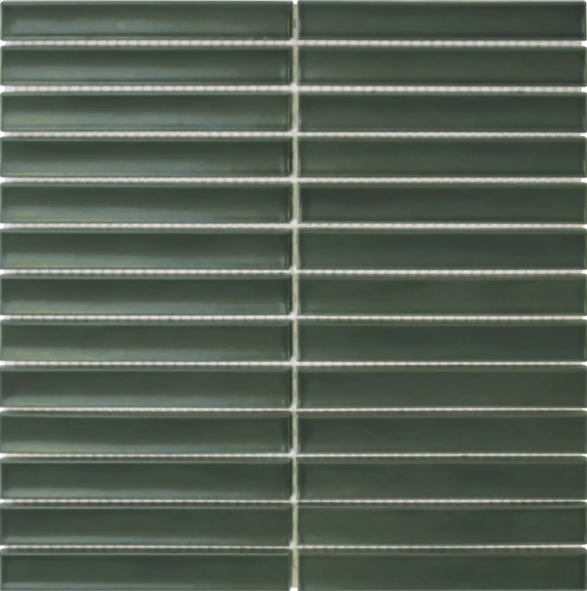 Tannen Grün Kitkat Stick Porzellan Mosaikfliese