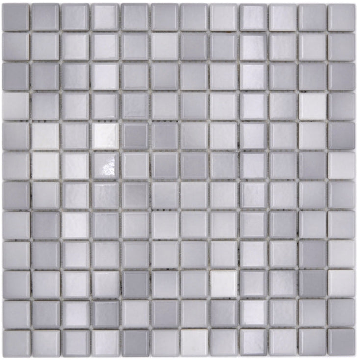 Tauben Grau Keramik Mosaikfliese