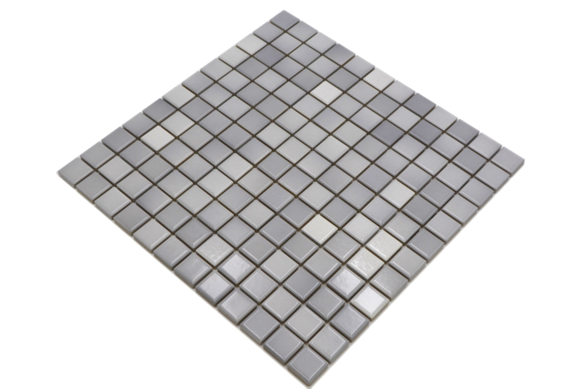 Graue Keramik Mosaik Plättli Online Bestellen