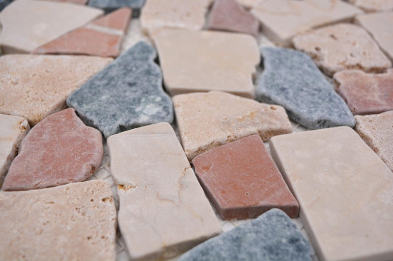 Terracotta Bruch Kieselstein Marmor Mosaikfliese Naturstein Fliesen Online Kaufen