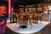 Terrakotta Matt Hexagon Anti Rutsch Mosaik Fliese R11 Restaurant und Bar Design