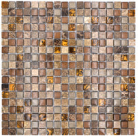 Tiger Braun Crystal Mix Mosaikfliese