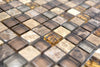 Tiger Braun Crystal Mix Mosaikfliese Wand und Boden Fliesen