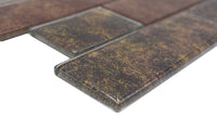 Urban Rostoptik Mauer Mosaik Glass