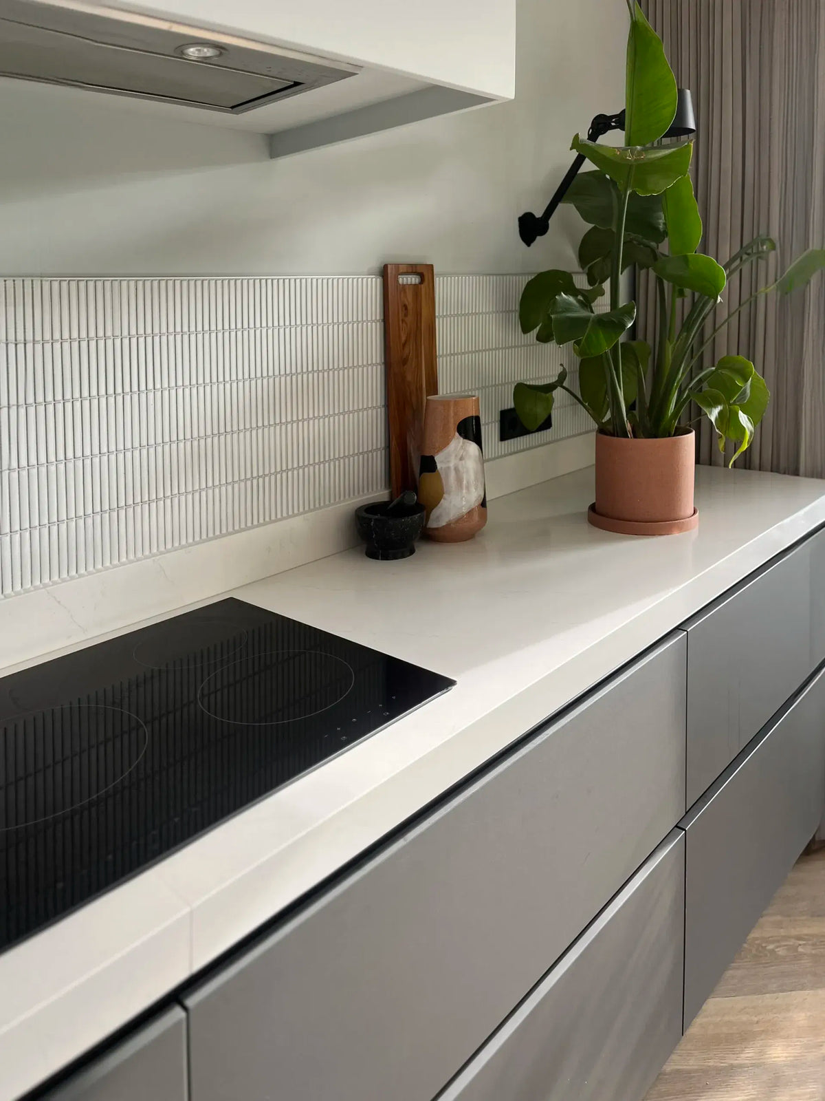 Weiss KitKat Mini Glanz Porzellan Mosaikfliese Küchen Rückwand Fliese