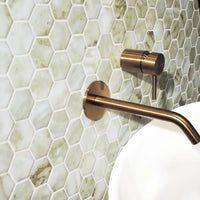 Verde Riviera | Premium Hexagon Marmor Mosaik Fliese