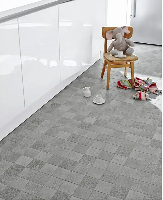 Vintage Grau Muster Mosaikfliese Boden