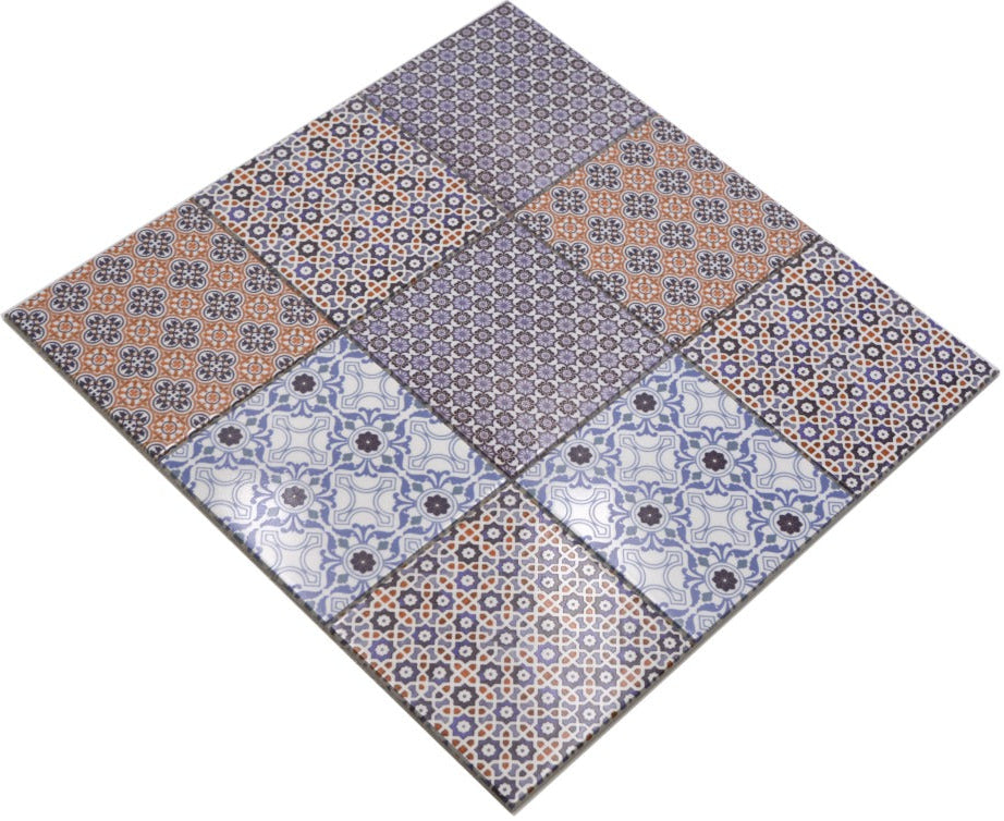 Vintage Mix Patchwork Fliese Sevilla Plättli Schweiz