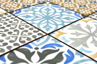 Retro Vintage Muster Mosaikfliese Günstig Online Kaufen