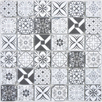 Vintage Weis Mosaikfliese