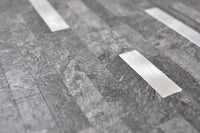 Vinyl Silber Stein Mix Selbstklebende Mosaikfliese