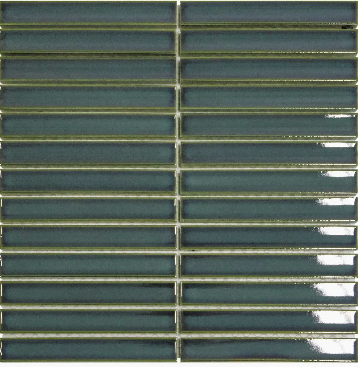 Wald Grün Kitkat Stick Porzellan Mosaikfliese