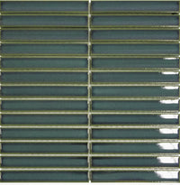 Wald Grün Kitkat Stick Porzellan Mosaikfliese