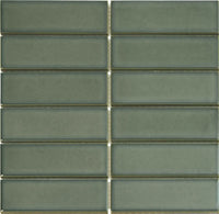 Wald Grün Metro Porzellan Mosaikfliese