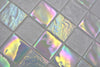 Weiss Glanz Mosaik Fliese 48x48 mm