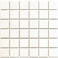 Weiss Glanz Quadrat Porzellan Mosaik Fliese