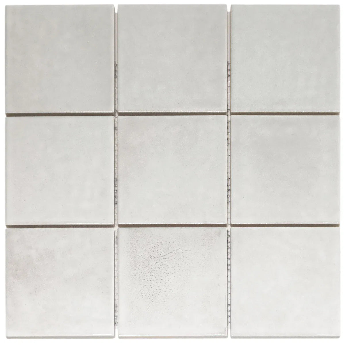 Weiss Glanz Quadrat Porzellan Mosaikfliese