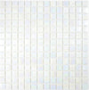 Weiss Irisierendes Mosaik Glas Plättli