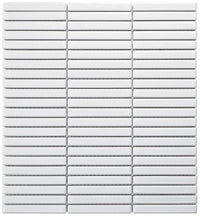 Weiss KitKat Mini Glanz Porzellan Mosaikfliese